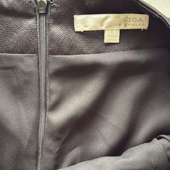 JOA Anthropologie Boho Embroidered Black Shorts 3” Inseam Rear Zip Lined Sz L - Picture 8 of 15